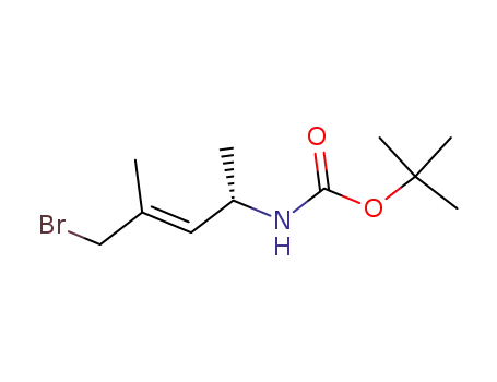 <S-(E)>-(4-bromo-1,3-dimethyl-2-butenyl)carbamic acid tert-butyl ester