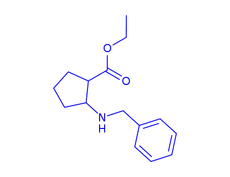 Molecular Structure of 158262-07-8 (cis-ethyl 2-(benzylaMino)cyclopentanecarboxylate)