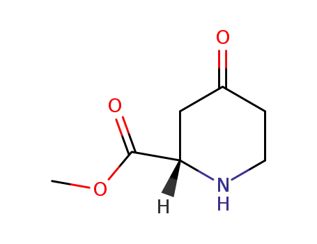 2- 피 페리 딘 카르 복실 산, 4- 옥소-, 메틸 에스테르 (9CI)