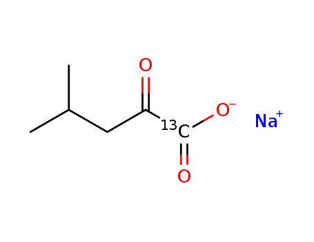 4-methyl-2-oxopentanoic-1-13C acid, sodium salt,