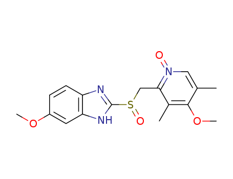 Omeprazole Related Compound E (15 mg) (4-Methoxy-2-[[(RS)-(5-methoxy-1H-benzimidazol-2-yl)sulfinyl]methyl]-3,5-dimethylpyridine 1-oxide)