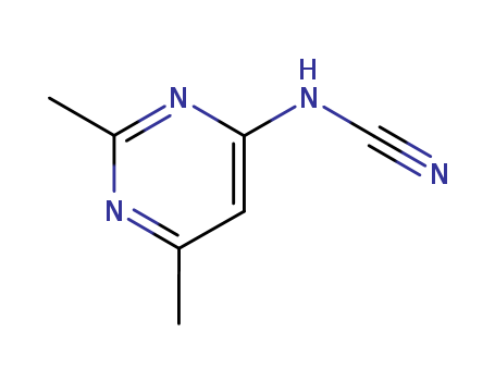 Cyanamide, (2,6-dimethyl-4-pyrimidinyl)- (9CI)