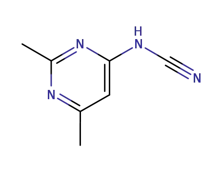시안 아미드, (2,6- 디메틸 -4- 피리 미디 닐)-(9CI)