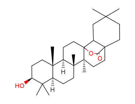 3,13-Dihydroxyolean-28-saeure<sup>(13)</sup>-lacton