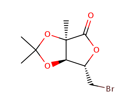 D-Ribonic acid,5-bromo-5-deoxy-2-C-methyl-2,3-O-(1-methylethylidene)-, g-lactone