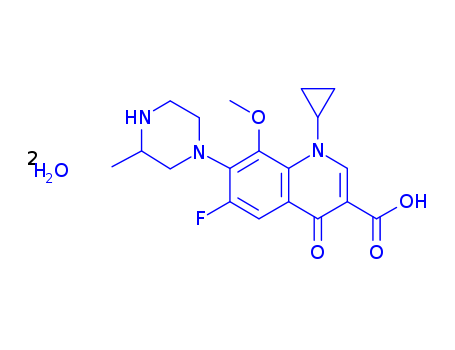 Gatifloxacin sesquihydrate(180200-66-2)