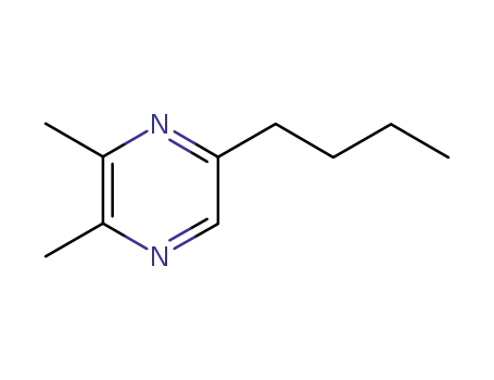 Molecular Structure of 15834-78-3 (2,3-Dimethyl-5-isobutylpyrazine)