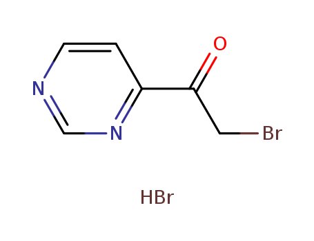 2-bromo-1-(pyrimidin-4-yl)ethanone hydrobromide