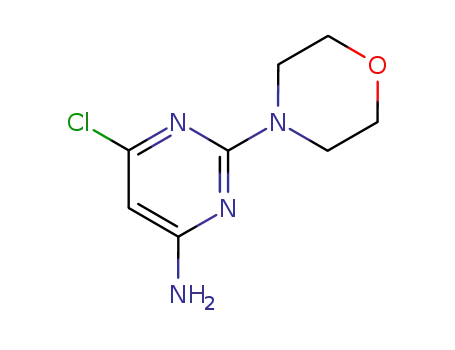 6-클로로-2-(4-모르폴리닐)-4-피리미디나민