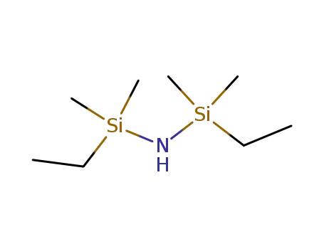 Molecular Structure of 17882-94-9 (1,3-DIETHYL-1,1,3,3-TETRAMETHYLDISILAZANE)