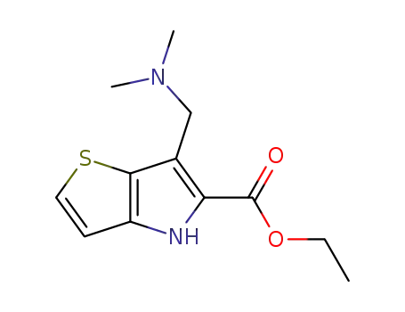 Ethyl 6-[(dimethylamino)methyl]-4h-thieno[3,2-b]pyrrole-5-carboxylate