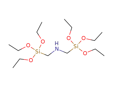 Molecular Structure of 17907-63-0 (BIS(TRIETHOXYSILYLMETHYL)AMINE)