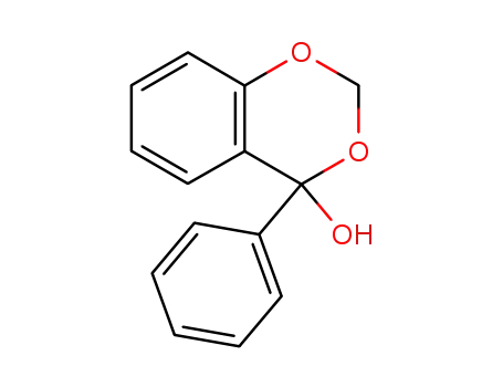 Molecular Structure of 15757-34-3 (1,3-Benzodioxan-4-ol,4-phenyl-(8CI))