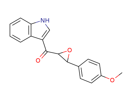 Methanone,1H-indol-3-yl[3-(4-methoxyphenyl)-2-oxiranyl]-