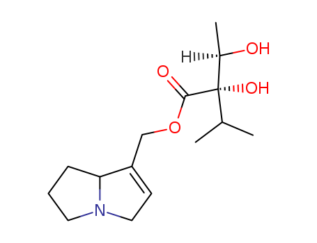 Butanoic acid,2,3-dihydroxy-2-(1-methylethyl)-,[(7aS)-2,3,5,7a-tetrahydro-1H-pyrrolizin-7-yl]methyl ester, (2S,3R)-