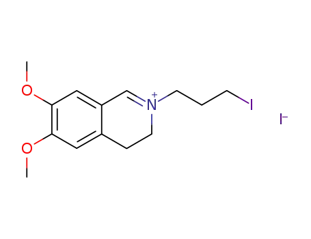 2-(3-Iodo-propyl)-6,7-dimethoxy-3,4-dihydro-isoquinolinium; iodide