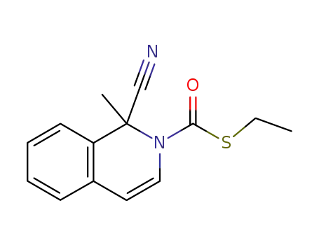 1-シアノ-1-メチル-2(1H)-イソキノリンカルボチオ酸S-エチル