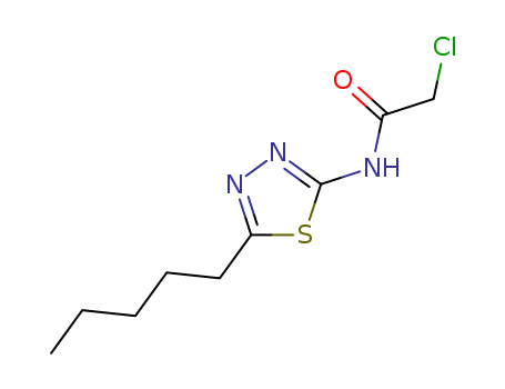 2-CHLORO-N-(5-PENTYL-[1,3,4]THIADIAZOL-2-YL)-ACETAMIDE