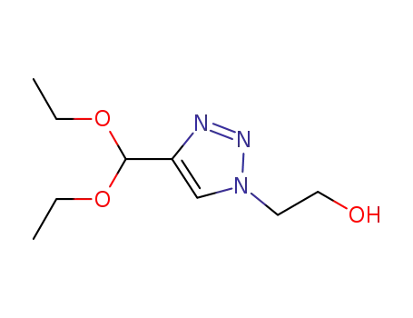 4-(diethoxymethyl)-1-(2-hydroxyethyl)-1H-1,2,3-triazole