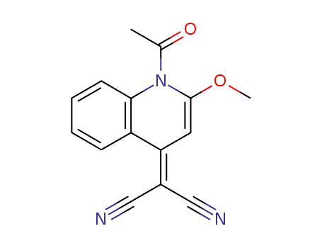 1-acetyl-4-dicyanomethylene-2-methoxy-1,4-dihydroquinoline