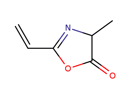 Molecular Structure of 159439-89-1 (5(4H)-Oxazolone,2-ethenyl-4-methyl-(9CI))