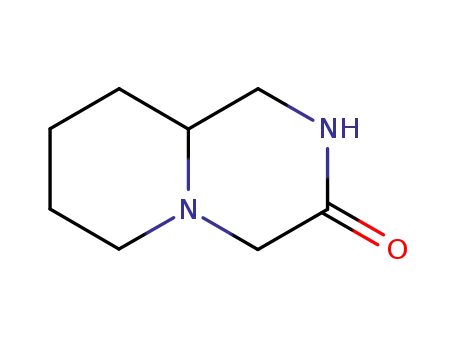 Molecular Structure of 248914-21-8 (2H-Pyrido[1,2-a]pyrazin-3(4H)-one,hexahydro-,(9aS)-(9CI))