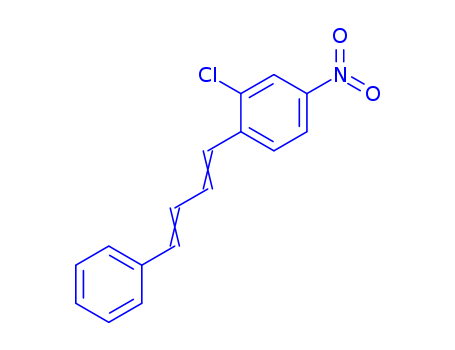 Benzene,2-chloro-4-nitro-1-(4-phenyl-1,3-butadien-1-yl)- cas  15866-69-0