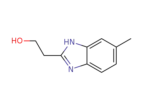 Molecular Structure of 18046-41-8 (1H-Benzimidazole-2-ethanol,5-methyl-(9CI))