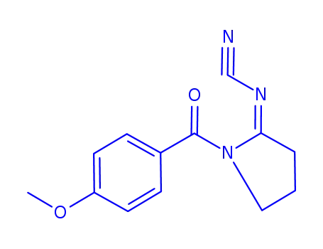 N-Cyano-1-(4-methoxybenzoyl)-2-pyrrolidinimine