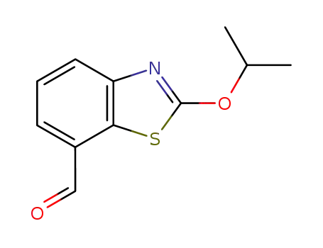 7-Benzothiazolecarboxaldehyde,2-(1-methylethoxy)-(9CI)