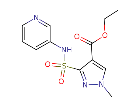 에틸 1-메틸-3-(피리딘-3-일술파모일)피라졸-4-카르복실레이트