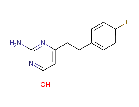 2-amino-6-[2-(4-fluorophenyl)ethyl]pyrimidin-4(1H)-one