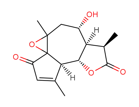 1,10-epoxy-8α-hydroxyachillin