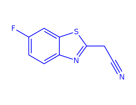 2-BENZO[D]THIAZOLEACETONITRILE,6-FLUORO-