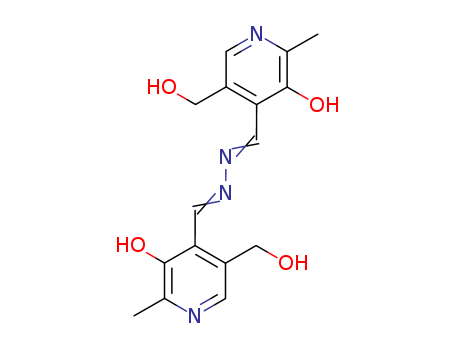 4-Pyridinecarboxaldehyde,3-hydroxy-5-(hydroxymethyl)-2-methyl-,2-[[3-hydroxy-5-(hydroxymethyl)-2-methyl-4-pyridinyl]methylene]hydrazone cas  15871-95-1