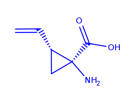 Molecular Structure of 80003-54-9 (1-Amino-2-ethenylcyclopropanecarboxylicacid)