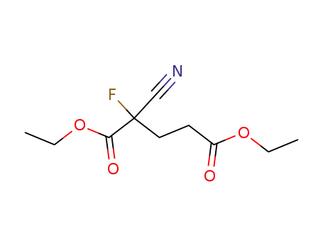 Diethyl 2-cyano-2-fluoropentanedioate