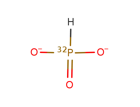 Molecular Structure of 26131-38-4 (H<sup>(32)</sup>PO<sub>3</sub><sup>(2-)</sup>)