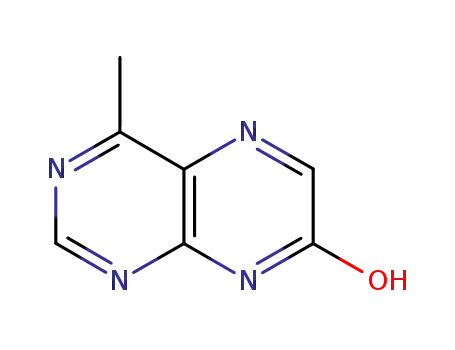 Molecular Structure of 16041-29-5 (4-Methyl-7(8H)-pteridinone)