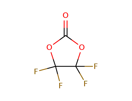 Molecular Structure of 183301-46-4 (1,3-Dioxolan-2-one,4,4,5,5-tetrafluoro-(9CI))