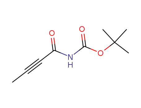 카르밤산, (1-옥소-2-부티닐)-, 1,1-디메틸에틸 에스테르 (9CI)
