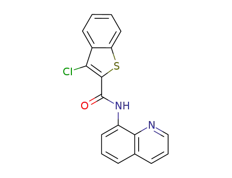 3-chloro-N-(8'-quinolyl)benzo[b]thiophene-2-carboxamide