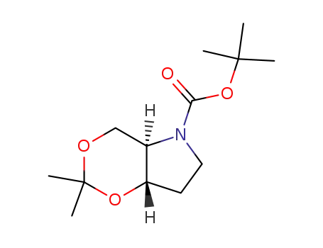 (4aR,7aS)-2,2-Dimethyl-tetrahydro-[1,3]dioxino[5,4-b]pyrrole-5-carboxylic acid tert-butyl ester