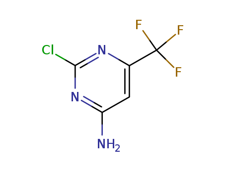 2-Chloro-6-(trifluoromethyl)pyrimidin-4-amine cas  85730-36-5