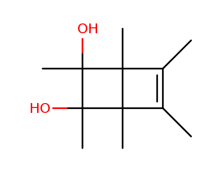 1,2,3,4,5,6-hexamethylbicyclo[2.2.0]hex-2-ene-5,6-diol cas  16076-17-8