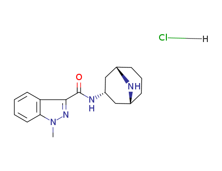 Endo-N-(9-azabicyclo[3.3.1]non-3-yl)-1-methyl-1H-indazole-3-carboxamide 160177-67-3