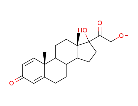 Molecular Structure of 1807-14-3 (11-Deoxy Prednisolone)