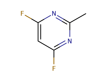 Pyrimidine, 4,6-difluoro-2-methyl- (8CI,9CI)