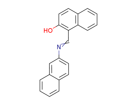 2-Naphthalenol,1-[(2-naphthalenylimino)methyl]-