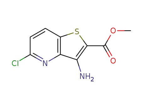 3-AMino-5-chloro-thieno[3,2-b]pyridine-2-carboxylic acid Methyl ester